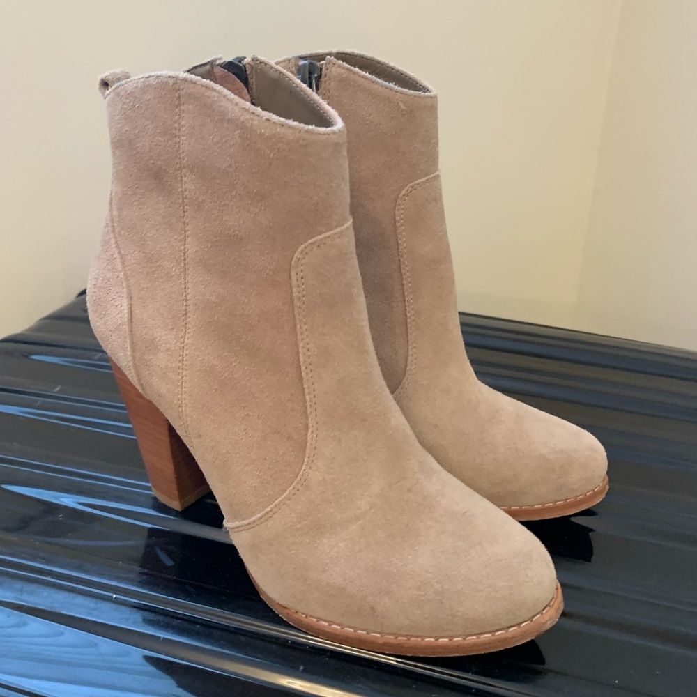 Joie Suede Western Bootie